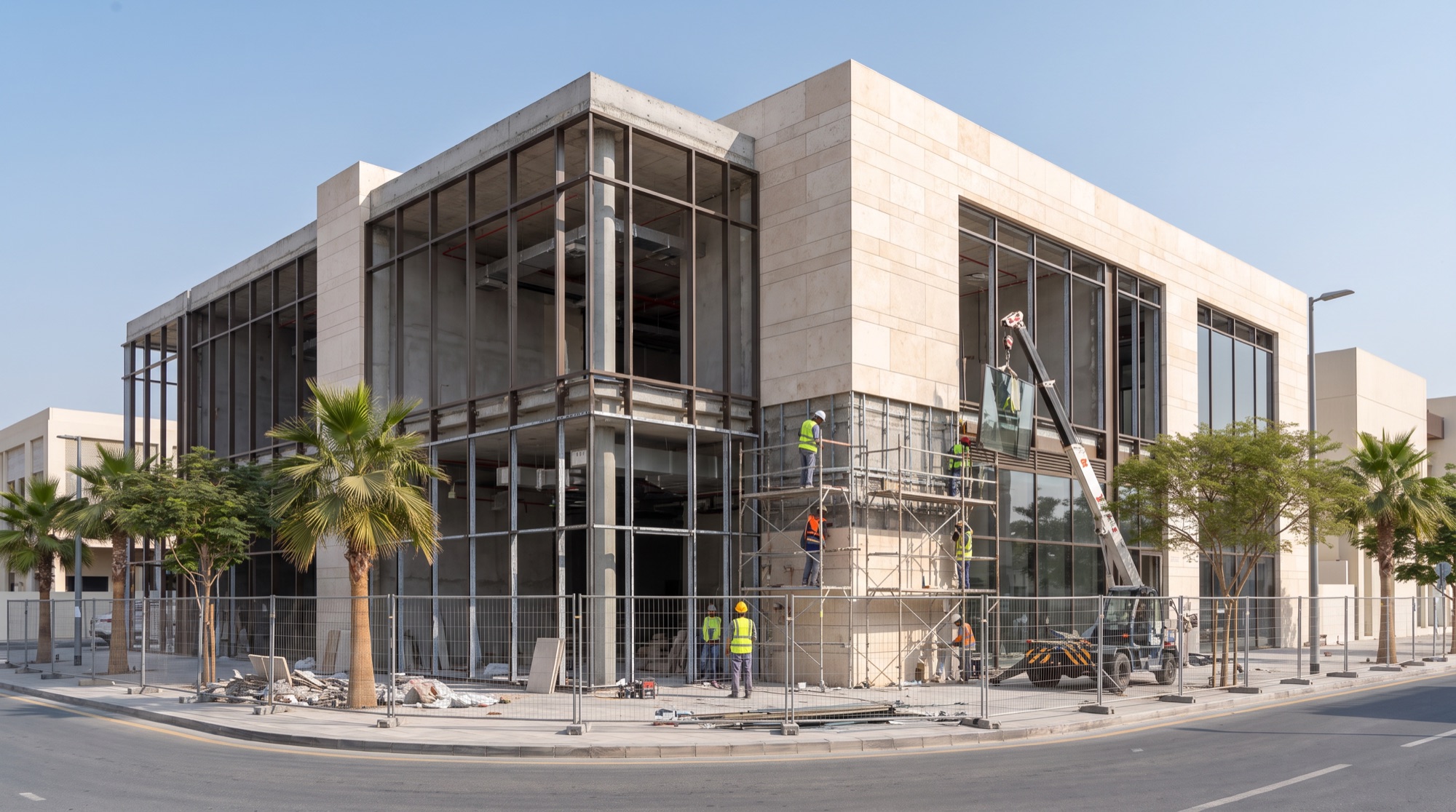 Building under construction